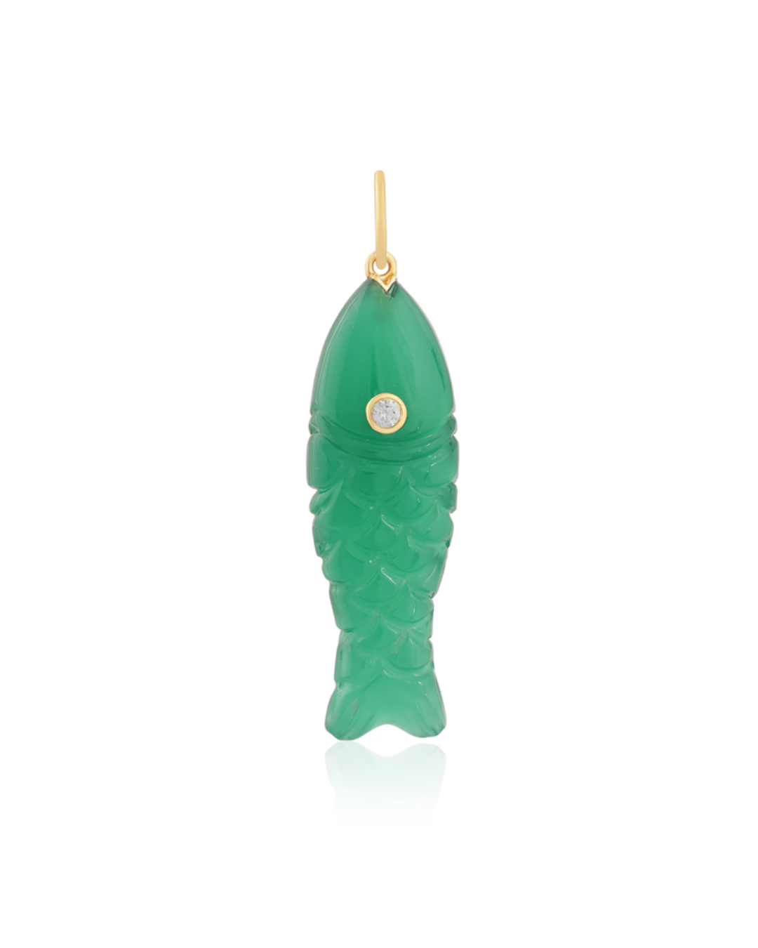 JADE FISH PENDANT