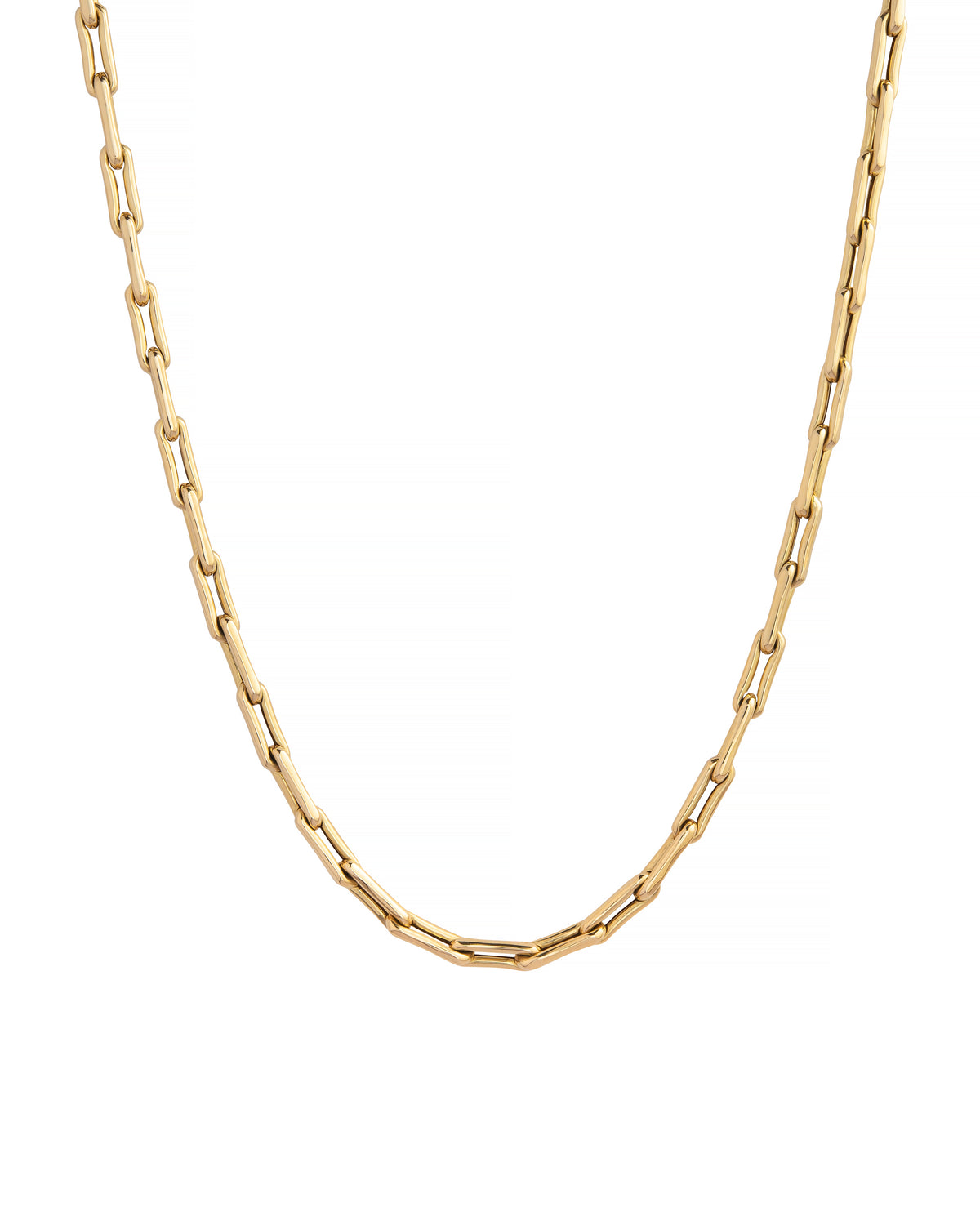 Paper Clip Chain Necklace