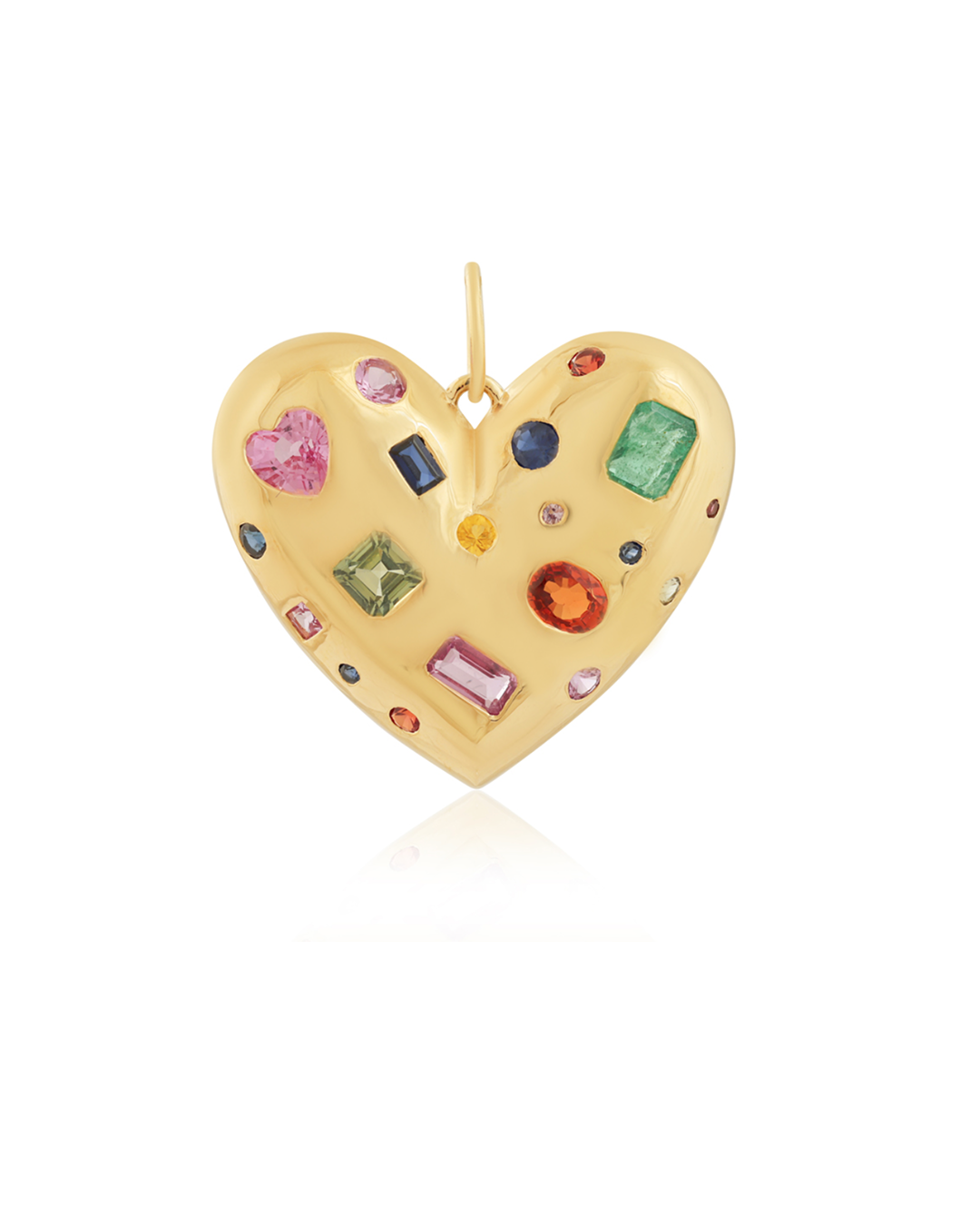 STARBURST HEART PENDANT