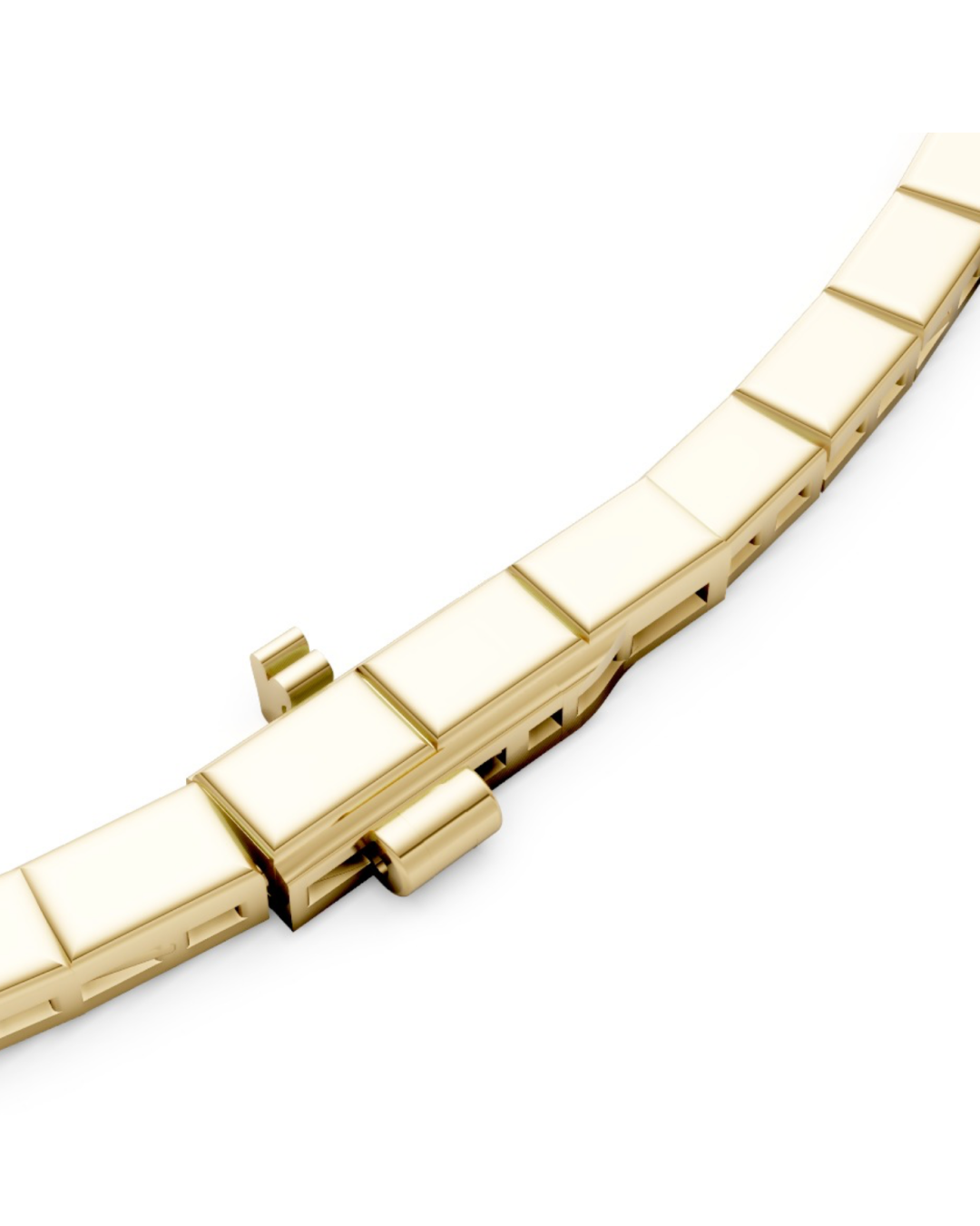 EMERALD CUT NECKLACE