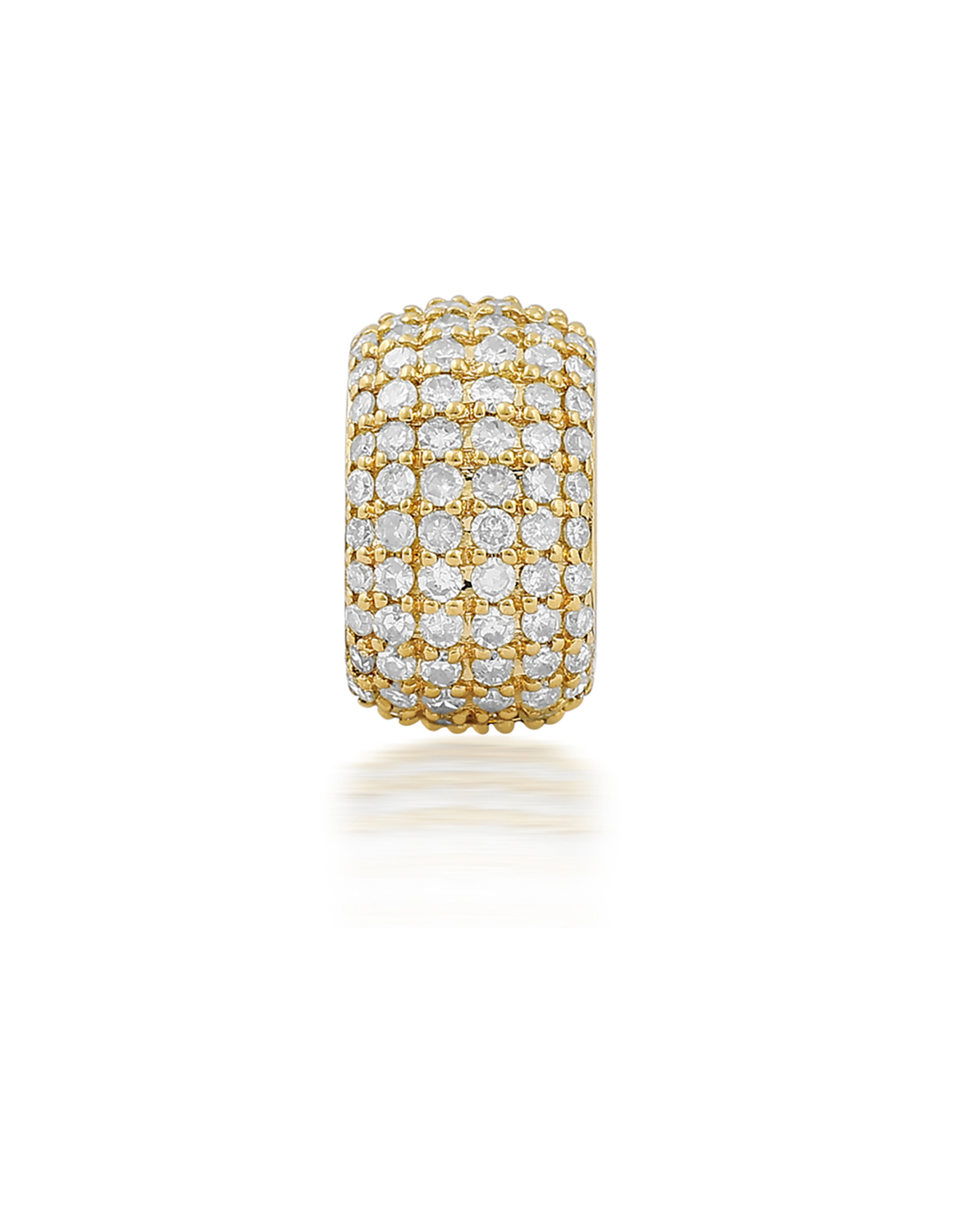 PAVÉ RONDEL SPACER BEAD