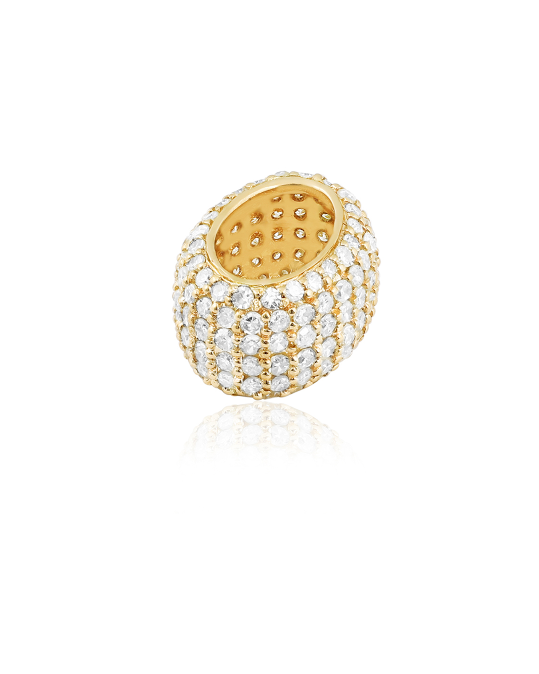 PAVÉ RONDEL SPACER BEAD