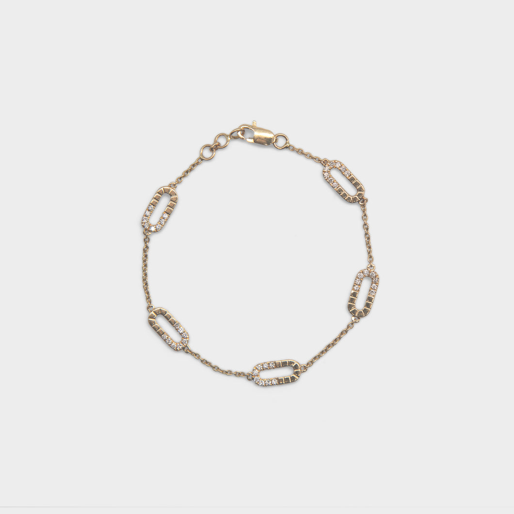 Diamond Link Bracelet