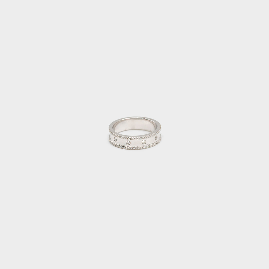 White Gold Diamond Ring