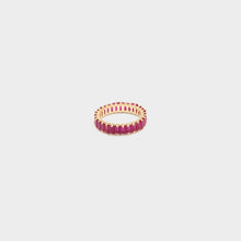 Load image into Gallery viewer, Ruby Eternity Band
