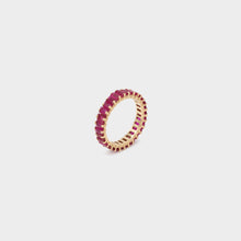 Load image into Gallery viewer, Ruby Eternity Band
