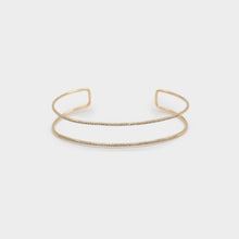 Load image into Gallery viewer, Diamond Double Cuff
